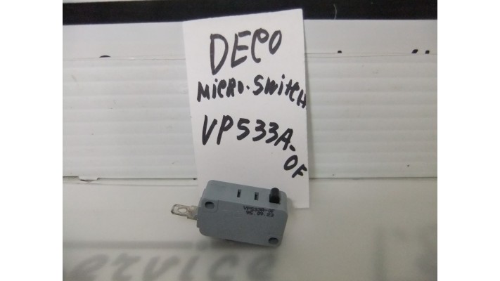 Deco VP533A-OF micro switch